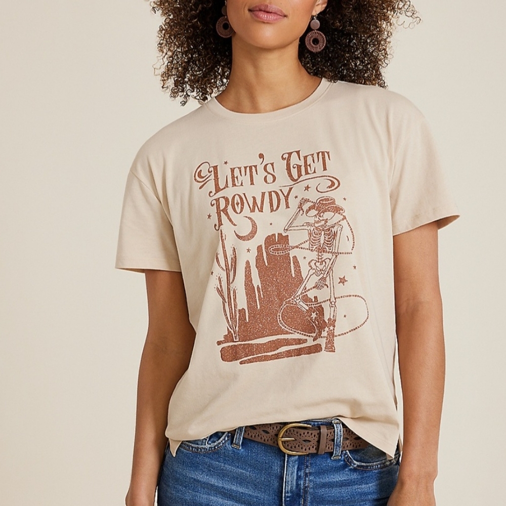 Relaxed Fit Graphic Tee